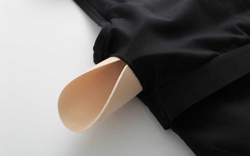 Crop top Flow Black - Buttery soft kolekce