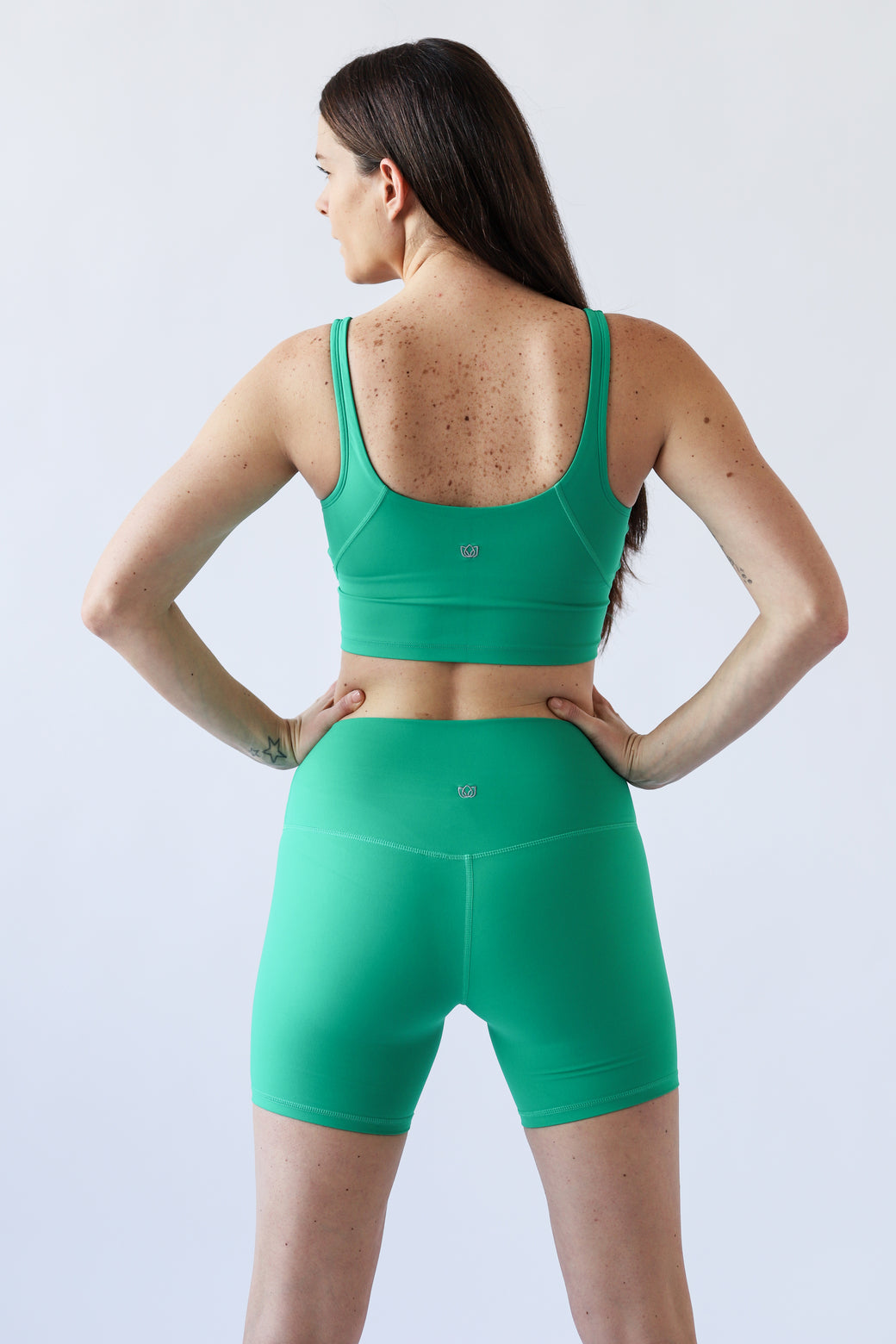 Crop top Flow Green aura - Movement kolekce