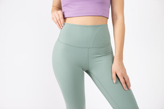 Menthol green leggings - Buttery soft collection 