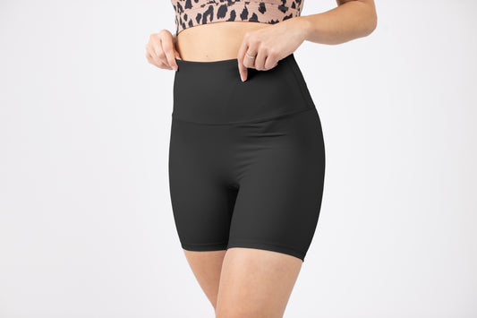 Biker kraťasy Black- Buttery soft kolekce